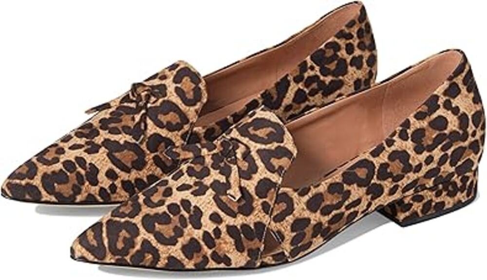 NEW Cole Haan Viola Skimmer Flat Women's Size 7 Leopard Print Suede Slip-On